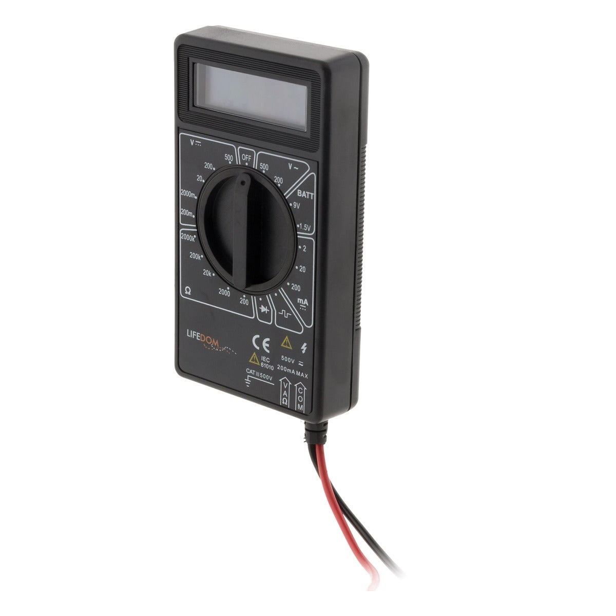 Multimètre digital 19 calibres - Zenitech - 4