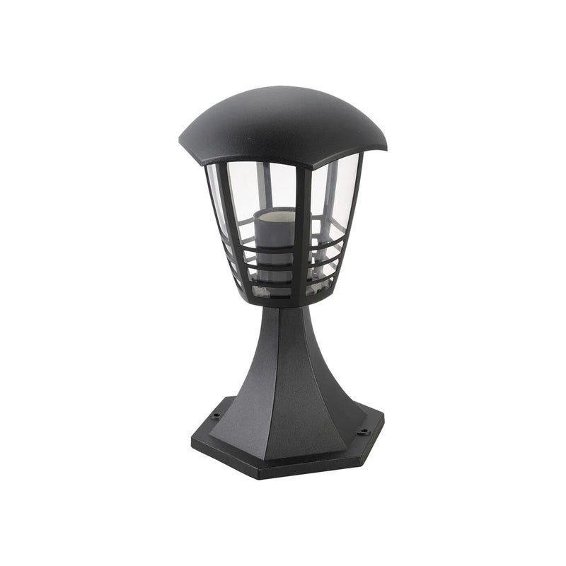 Lampa ogrodowa stojąca Marseille czarna 1xE27x60W IP44 wym: 29,7 x 17 x 17 cm metal Rabalux
