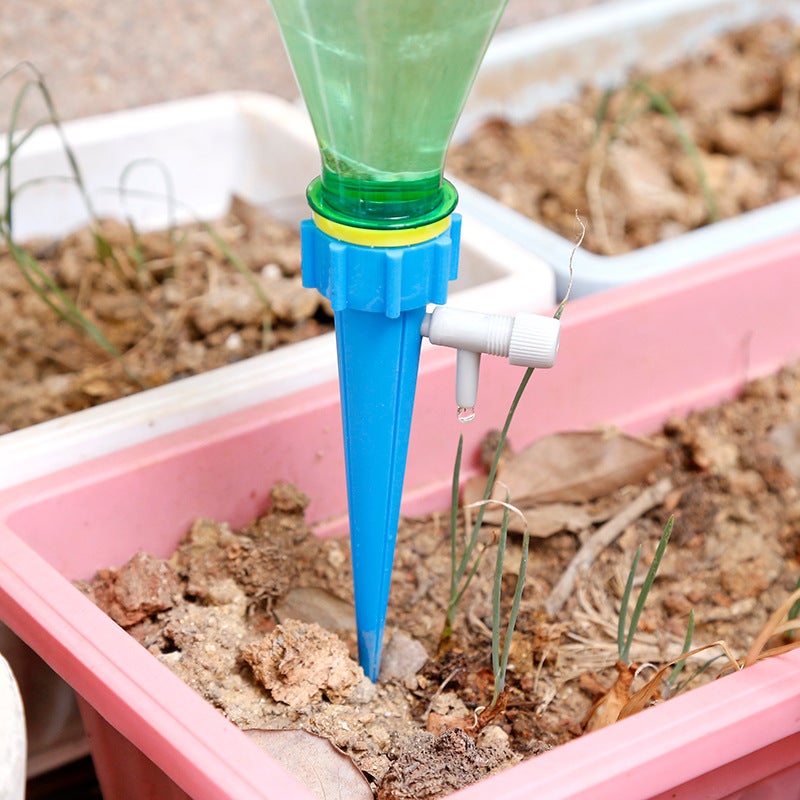 12pcs Goutte à Goutte Bouteille Irrigation Goutte à Goutte Bouteille Arroseur Automatique Plantes Arrosage Goutte a Goutte avec Vannes - 3