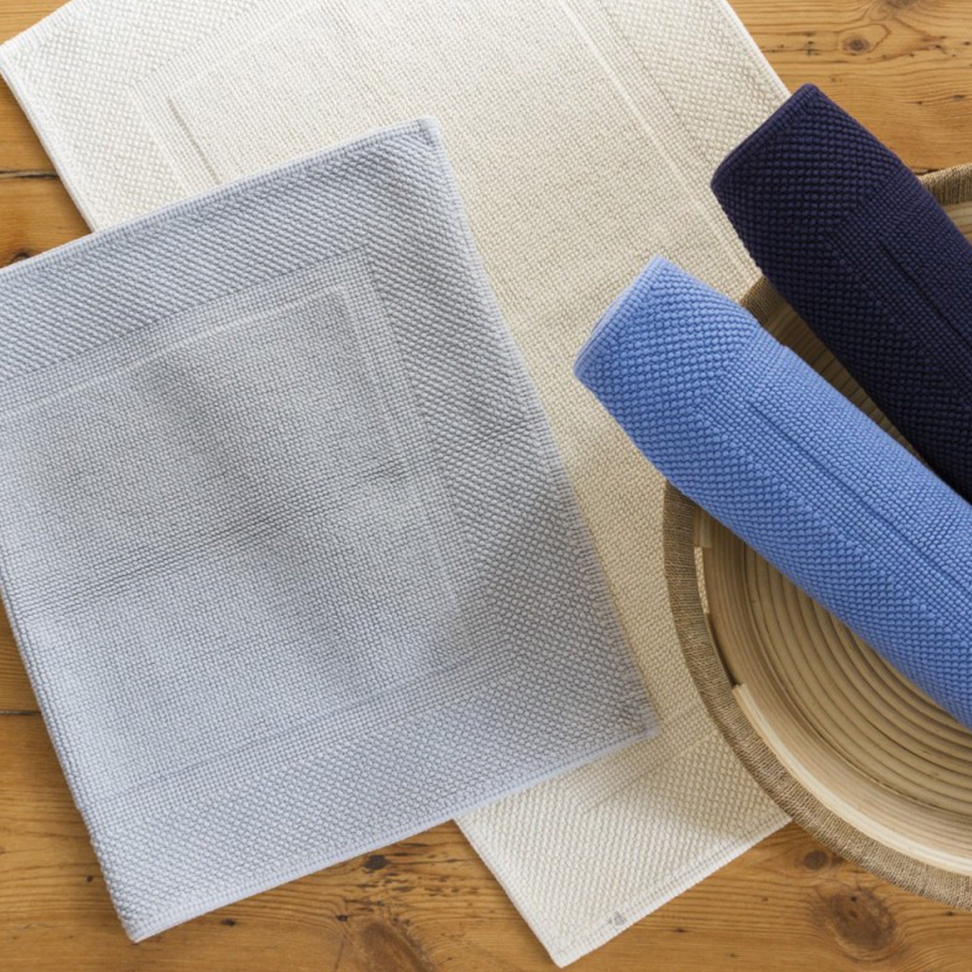 Tapis de bain 60x60 cm LOFTY marron Taupe 1500 g/m2 - 2