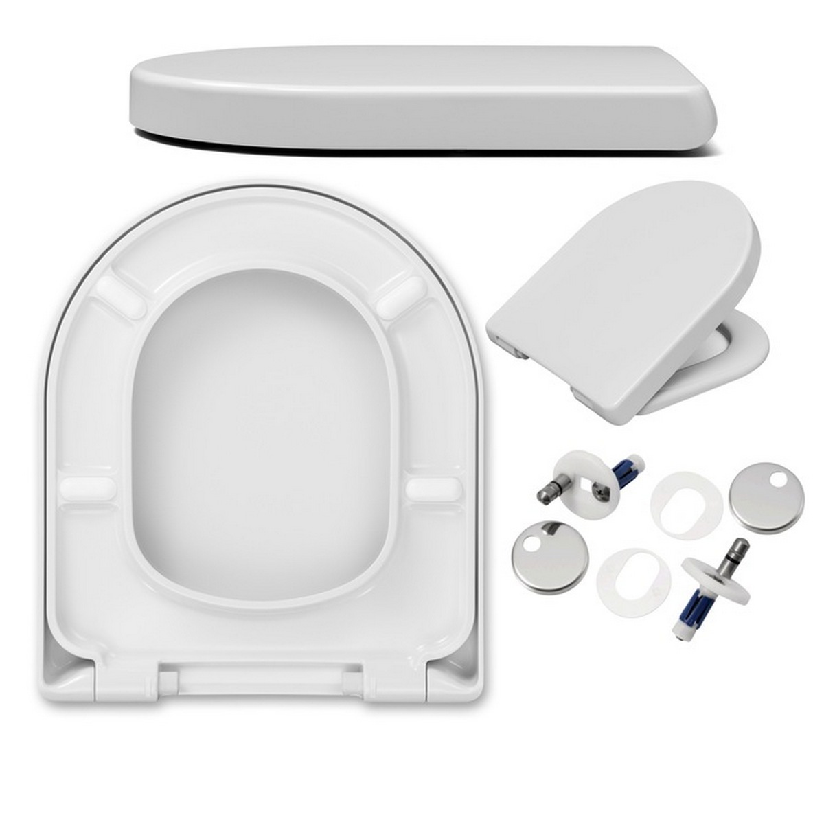 Deska sedesowa do GROHE SEREL wolno opadająca wypinana PREMIUM wc