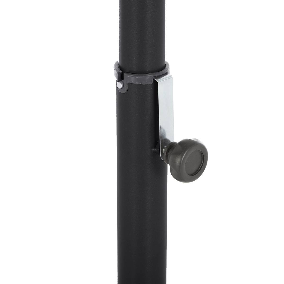 Parasol déporté rond Janeiro Bleu canard - Hespéride - 4