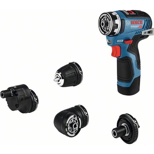 Wiertarko-wkrętarka 12 V (tylko narzędzie) GSR ​​12V-35 FC w walizce - BOSCH 06019H3002 - 6