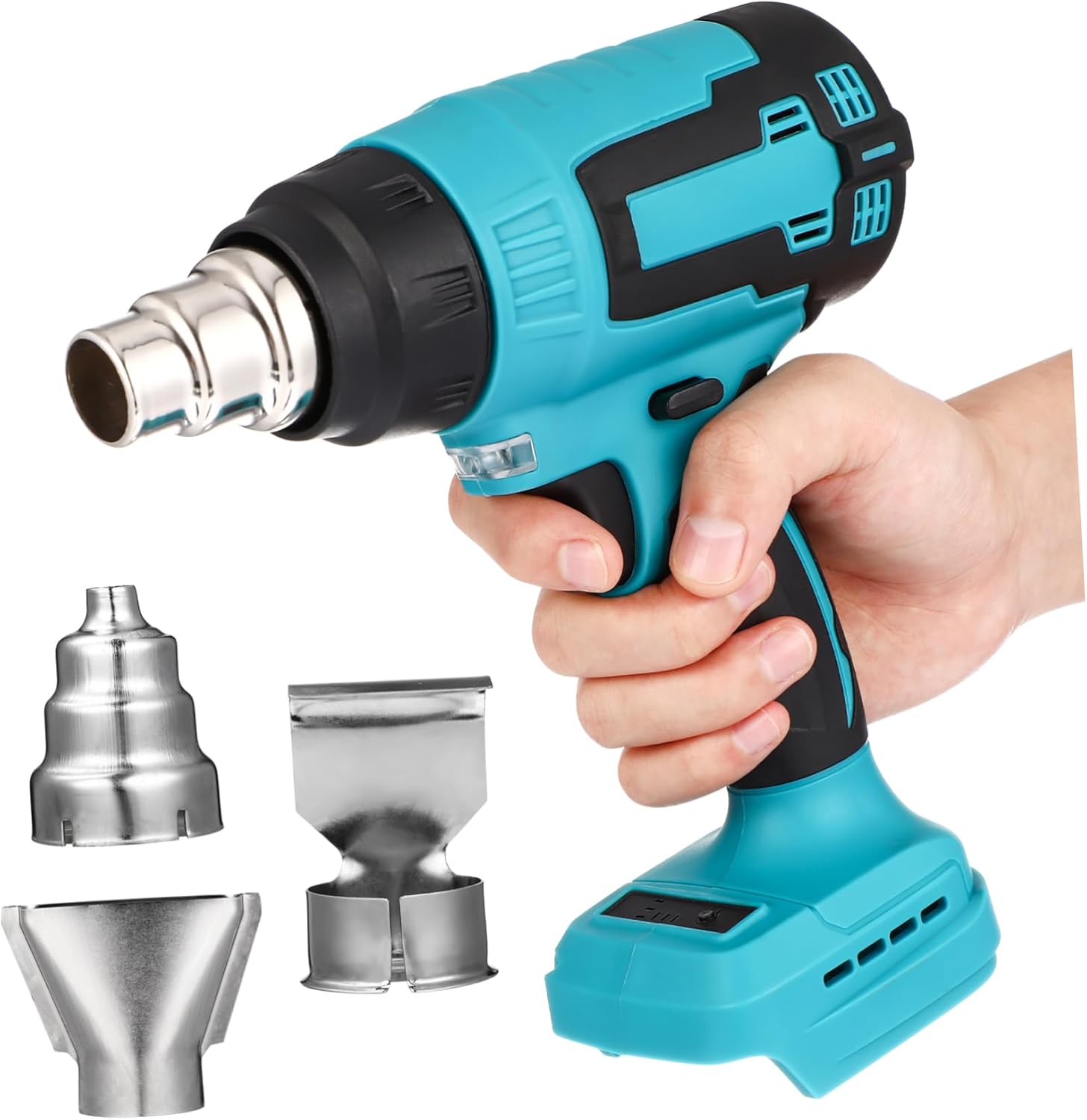 WORKPRO Mini Décapeur Thermique 7,2V, Pistolet à Air Chaud Sans Fil, 3 Températures (Froid/150℃/360℃), Chauffage Rapide, 2000 mAh, Avec Buse et Câble de Charge USB-C, pour Bricolage WORKPRO Mini Décapeur Thermique 7,2V, Pistolet à Air Chaud Sans Fil, 3 Températures (Froid/150℃/360℃), Chauffage Rapide, 2000 mAh, Avec Buse et Câble de Charge USB-C, pour Bricolage