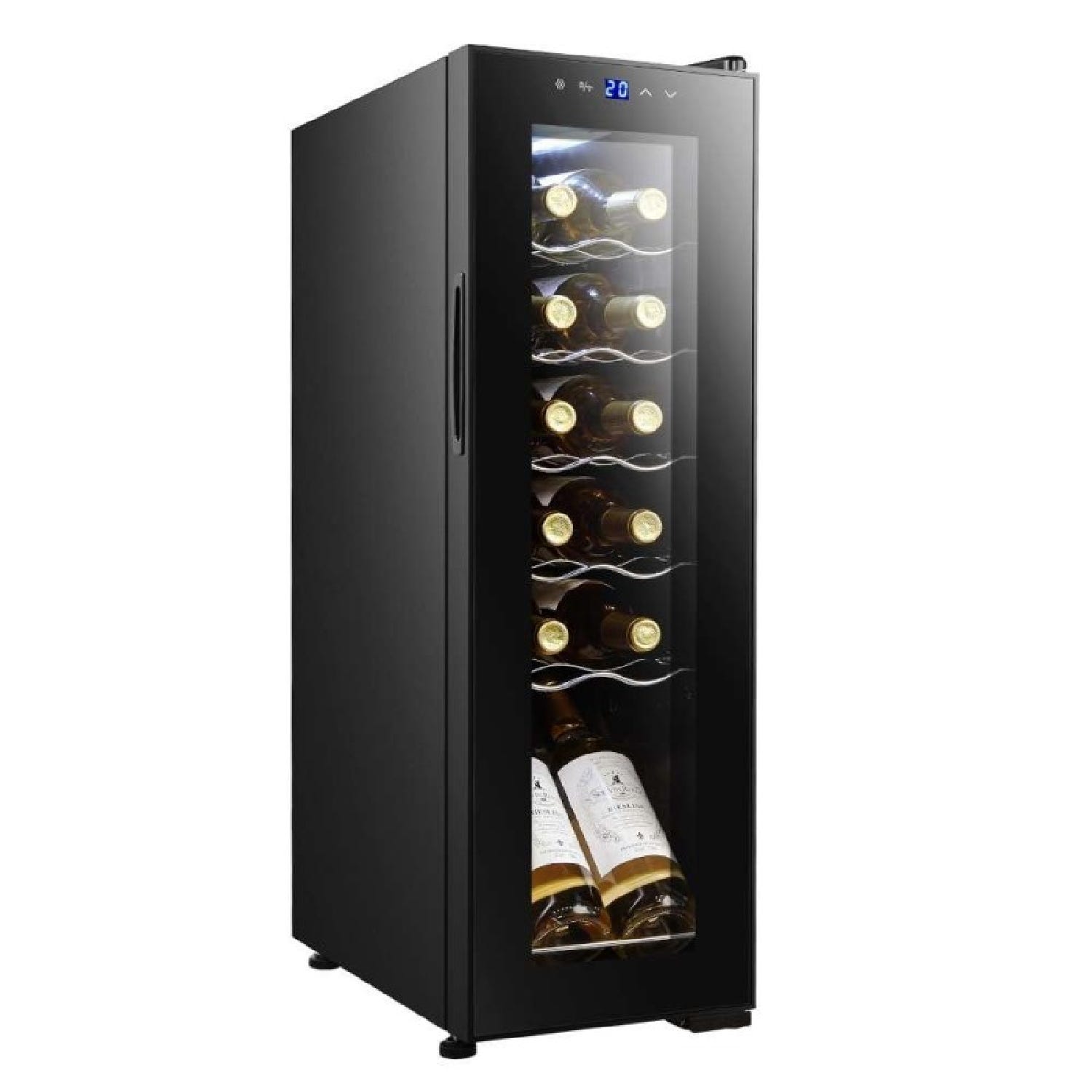 Beer Cave Compressor Cecotec Cave à vin Bolero GrandSommelier 1250 CoolCrystal Compressor ...