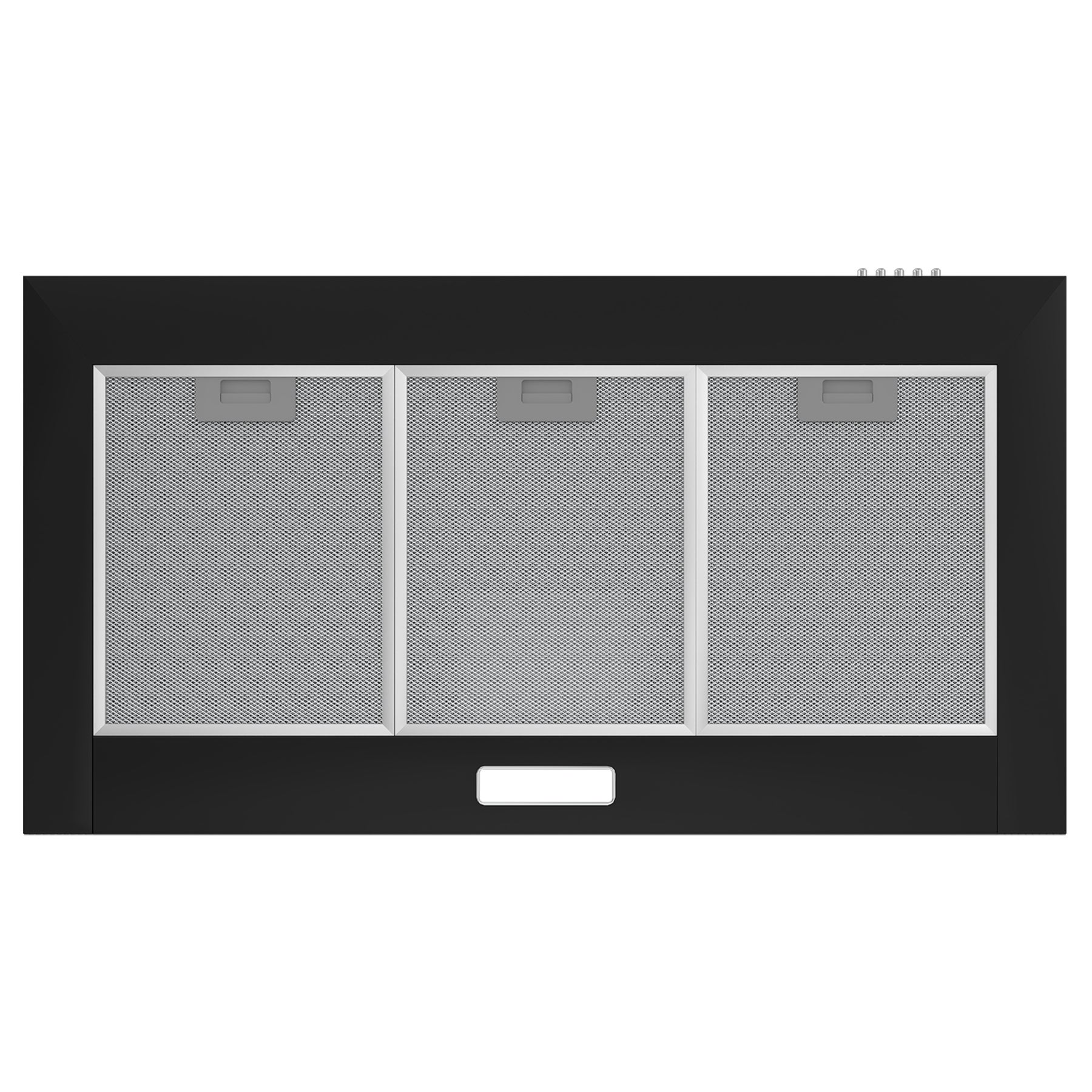 CIARRA Hotte Décorative 90cm 370 m3/h Classe A++ 3 Vitesses Recyclage Ou Evacuation Noir 201BK90 - 9