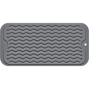 Set di 2 tappetini per lavello 30 cm Nero - Rotondi - Leroy Merlin