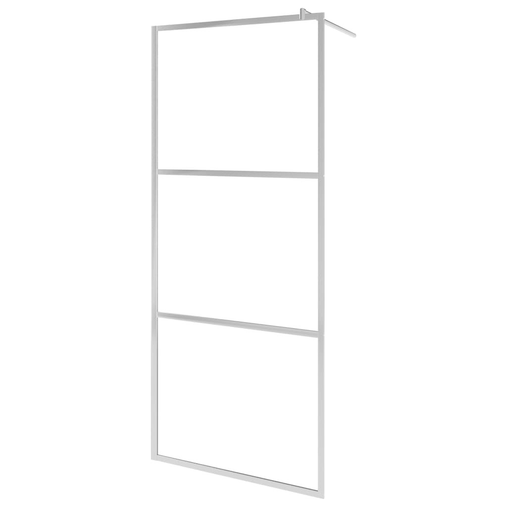Maison Exclusive - Parete per Doccia Walk-in Vetro Semi Smerigliato ESG 80x195 cm - 9