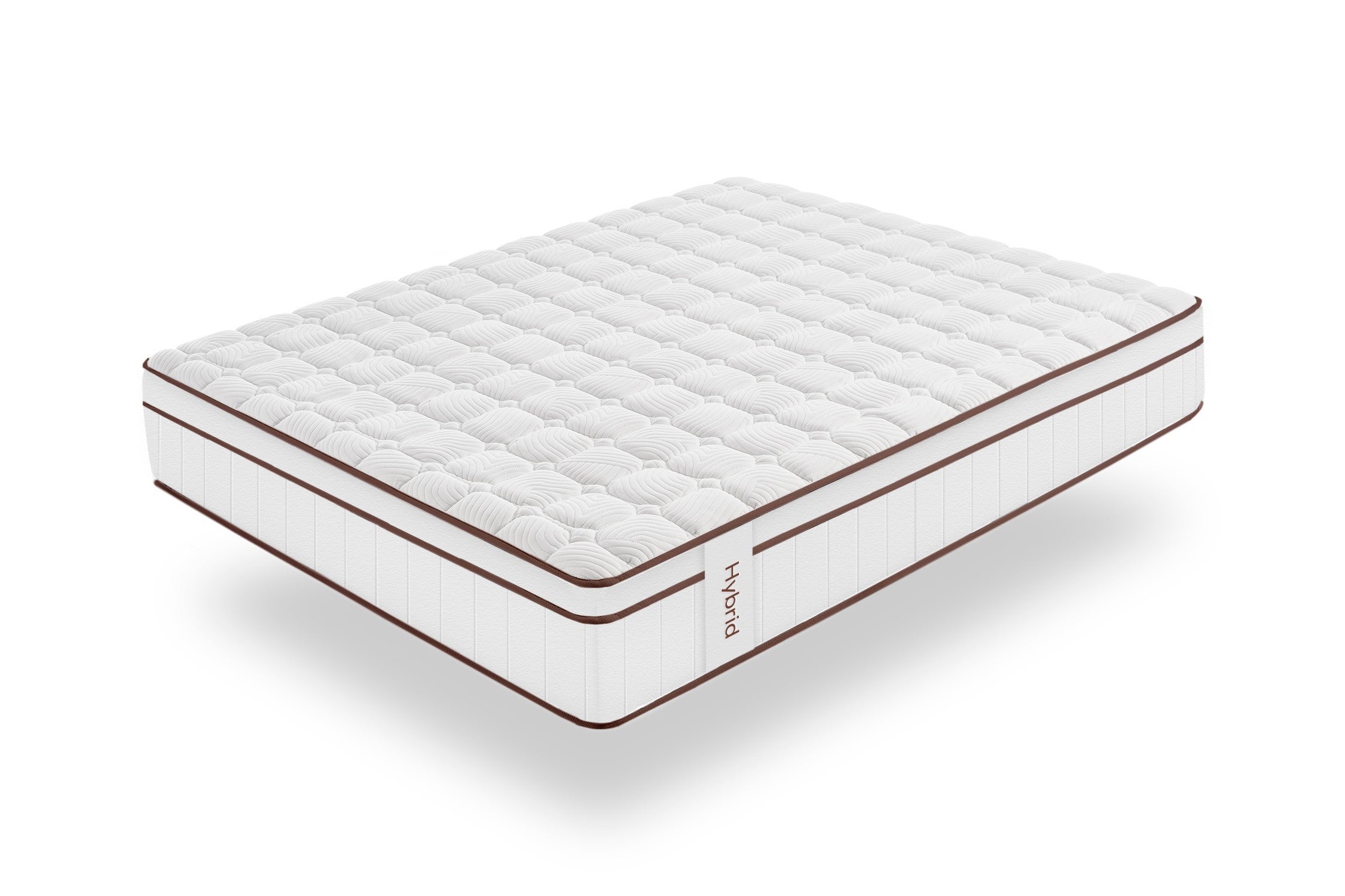 Colchón muelles ensacados hybrid blanco 27 cm - 150x200 cm - moonia