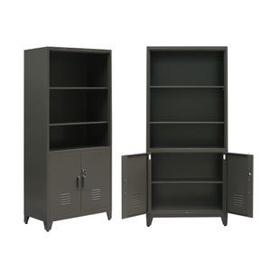 Vicco armoire universelle, grège, 30.2x120cm avec une porte