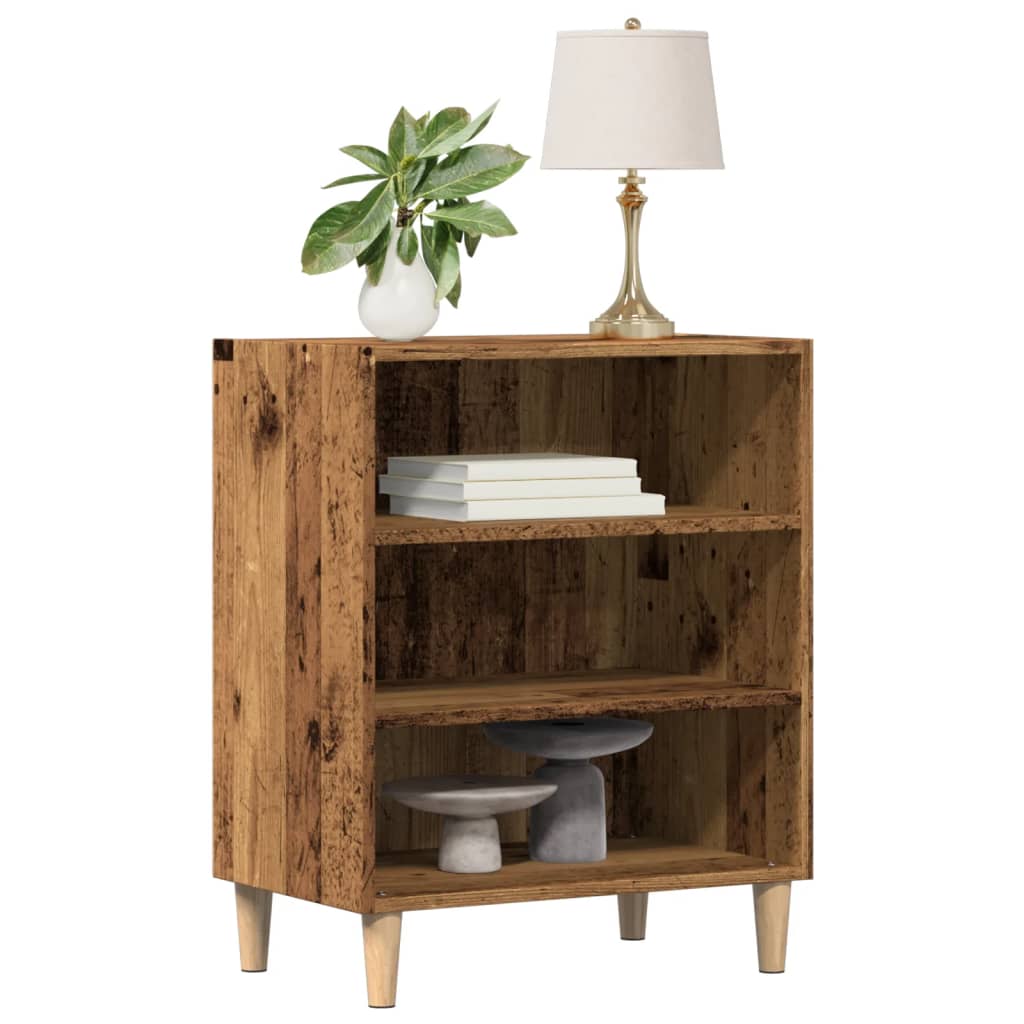 VidaXL Credenza Rovere Artigianale 57x35x75 Cm - Mobile In Truciolato Con Ante E Piano Robusto - Per Cucina, Soggiorno O Sala Da Pranzo - 3