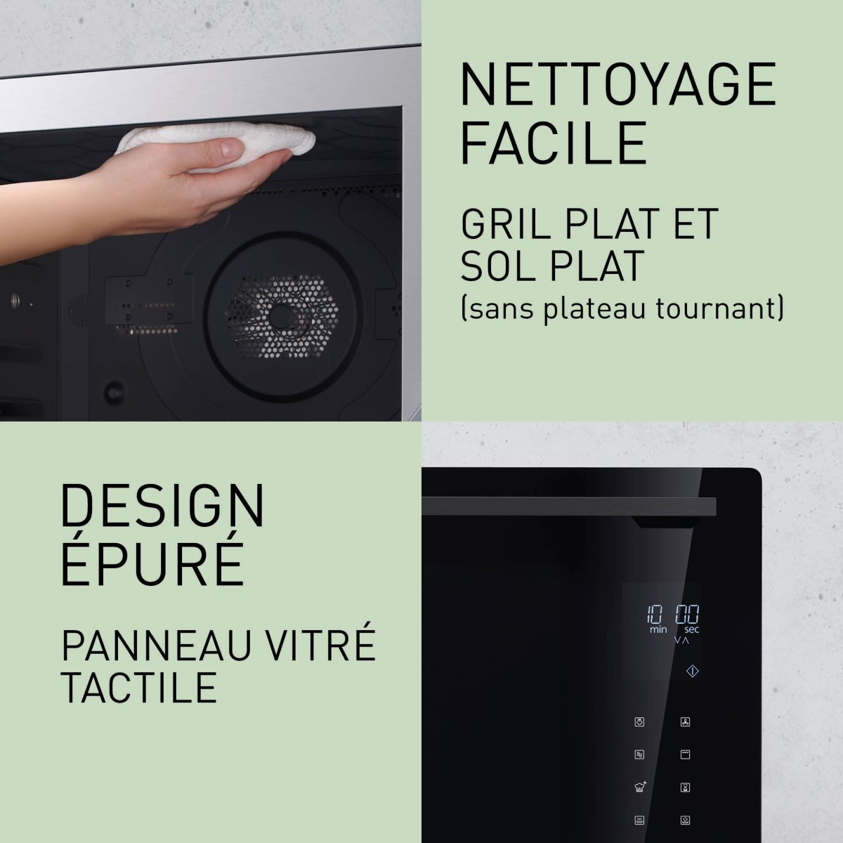 Micro ondes combiné PANASONIC NN-CS88LBEPG - 6