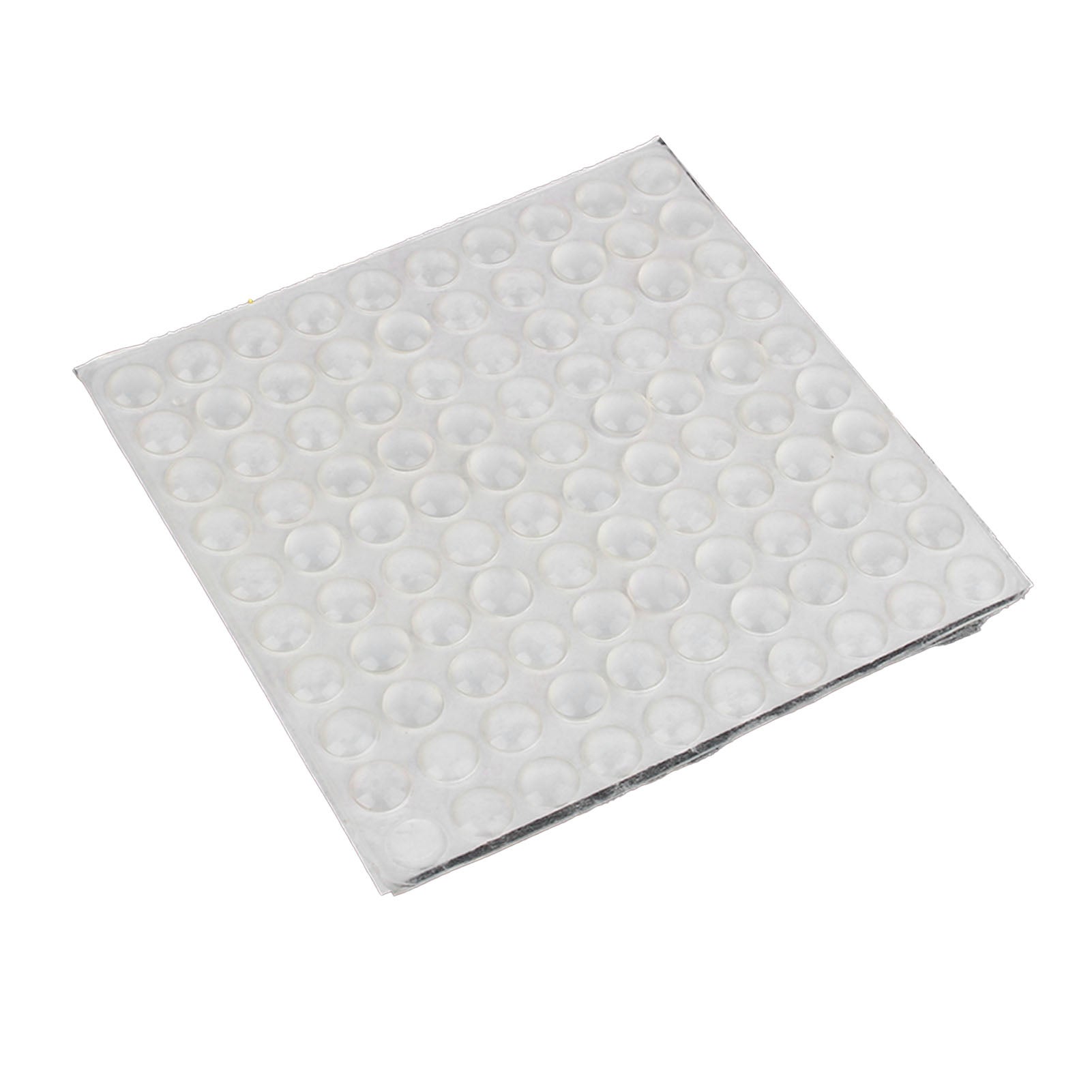 Podkładka pod stopy, 100 szt. silikonowa do mebli, poliuretanowa, silikonowa, 8x2,5 mm, do szafek na drzwi