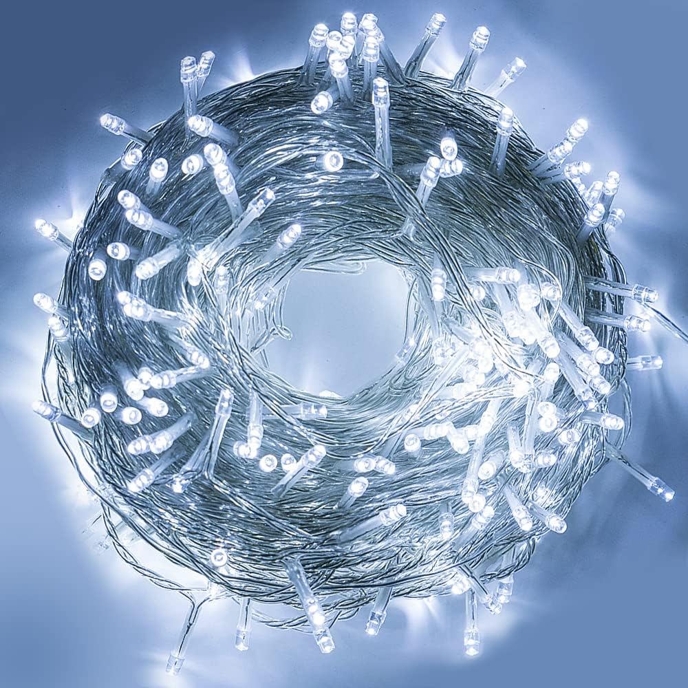 Solaire Premium Girlanda 100 LED Biały Zimny Ogród Boże Narodzenie Dekoracja