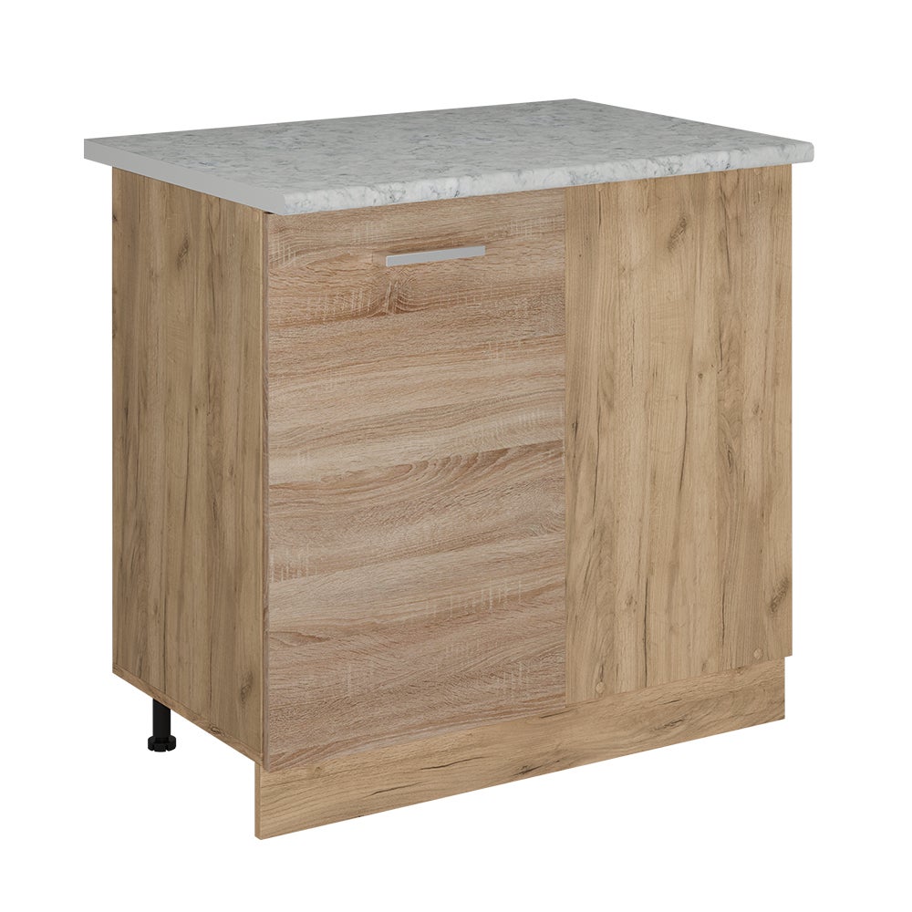 Vicco Szafka narożna R-Line, Sonoma, 86 cm BR Marmur