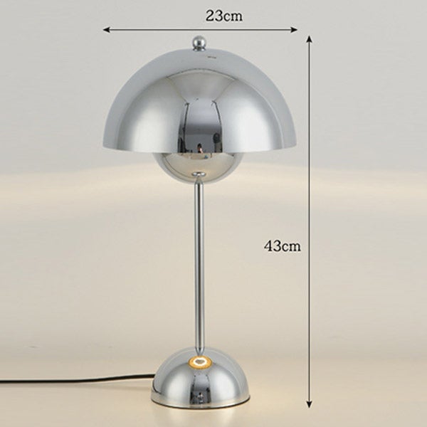 Lampe de chevet art deco/bauhaus clichy bleu