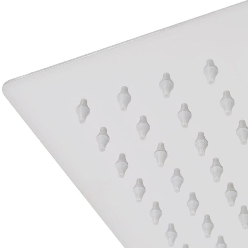 Testa Doccia a Pioggia in Acciaio Inossidabile 50x50cm Quadrata vidaXL - 5