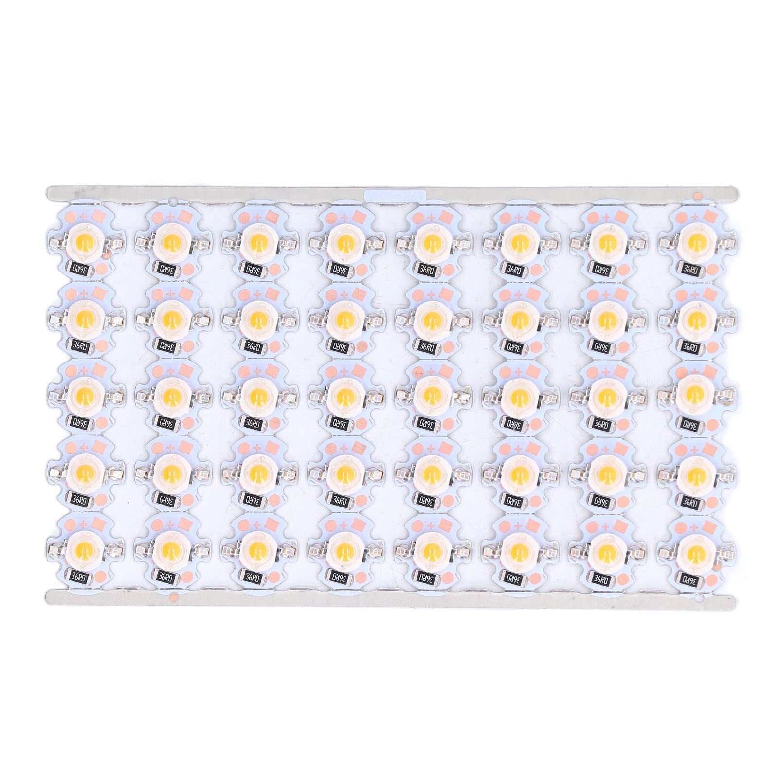 Energooszczędna żarówka LED o wysokiej jasności, lampa do samodzielnego montażu z płytką aluminiową 1 W 12 V, reflektory do szafek (światło żółte)