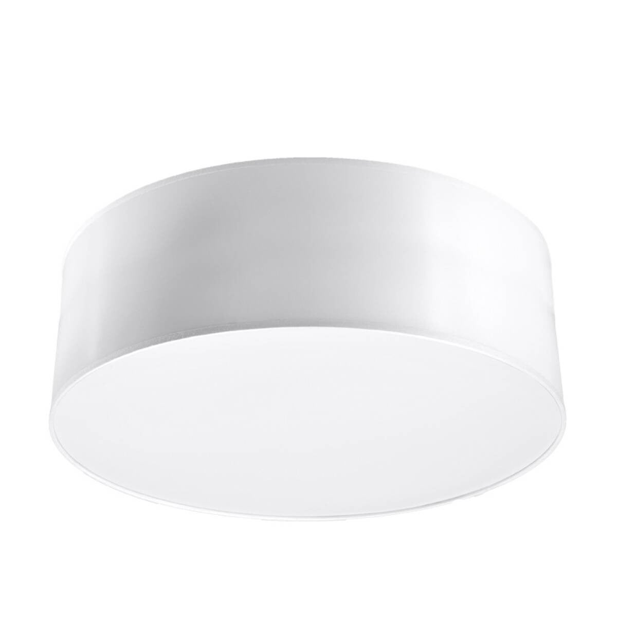 Plafon Arena okrągły biały 1xE27x15W wym: 11 x 25 cm IP20 tworzywo sztuczne Sollux Lighting