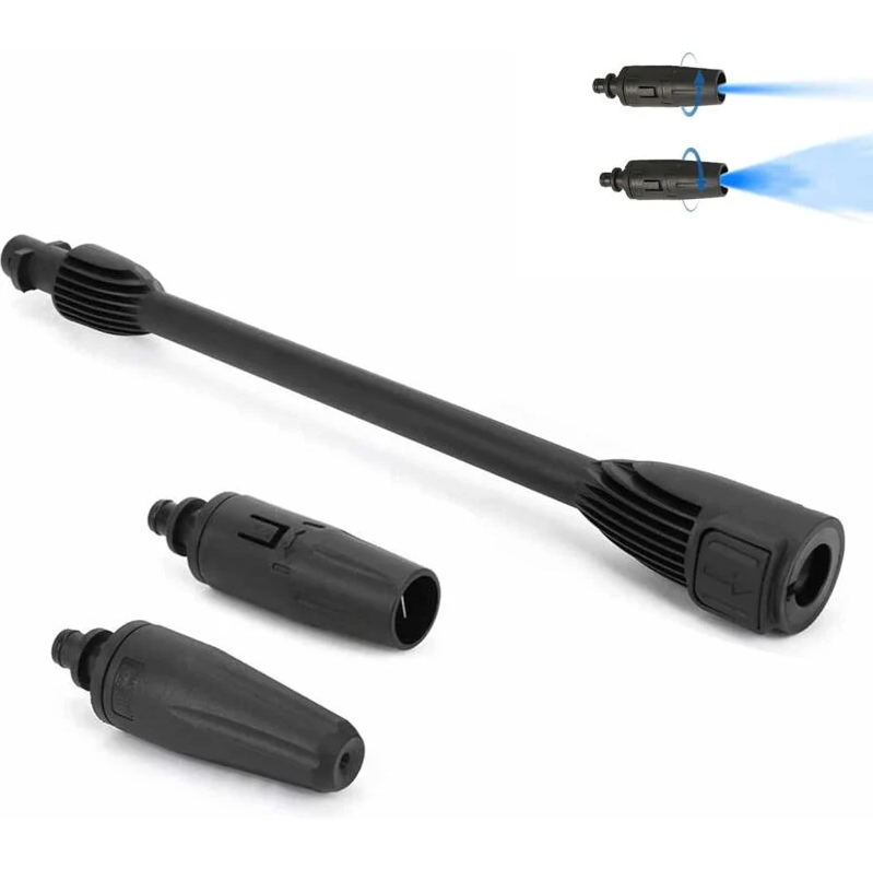 Lanca myjki ciśnieniowej LeapBeast do Karcher K2-K7, regulowana dysza z funkcją obrotową.