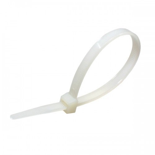 Colliers de fixation en nylon. Blancs. 3,6x280 - 100pces - 2