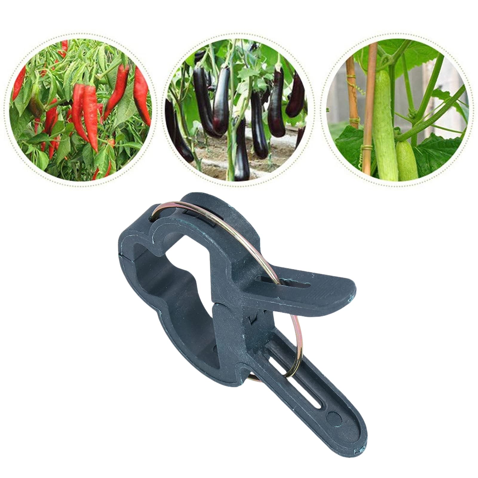100 Clip Trasparenti Per Piante Rampicanti – Riutilizzabili, Per Viti E Pomodori - 3