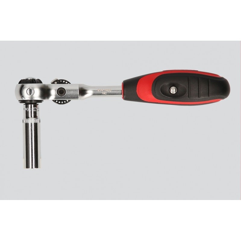 Cliquet à tête pivotante KS TOOLS Modifix - Poignée en T - 1/4 pouce - 914.1405-E - 3