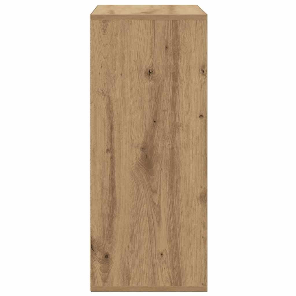 Bibliothèque pour Bureau en Bois Marron H. 71.5 x l. 60 x P. 30 cm - 5