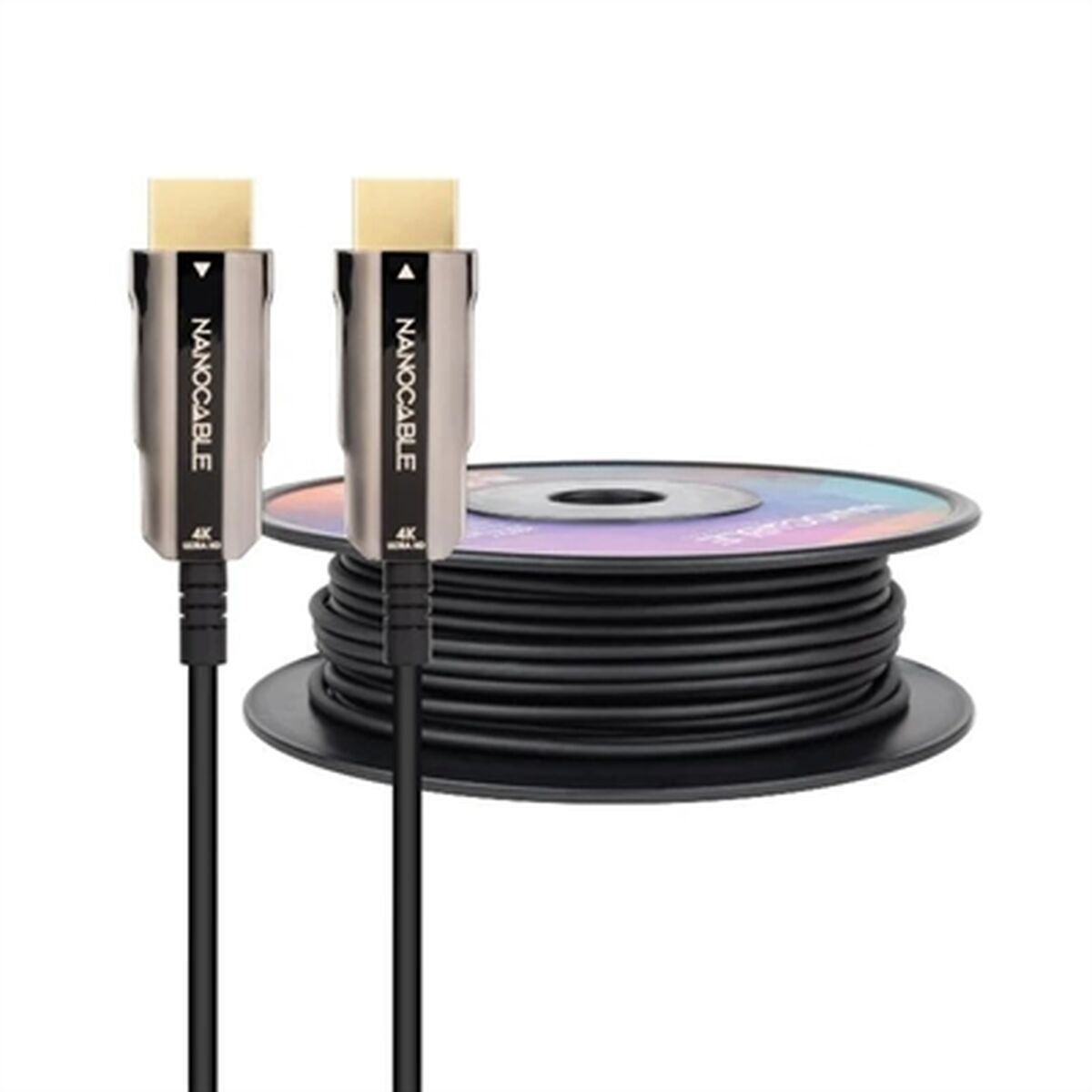 Cable HDMI NANOCABLE 10.15.2040 40 m 4K Ultra HD Negro | Leroy Merlin