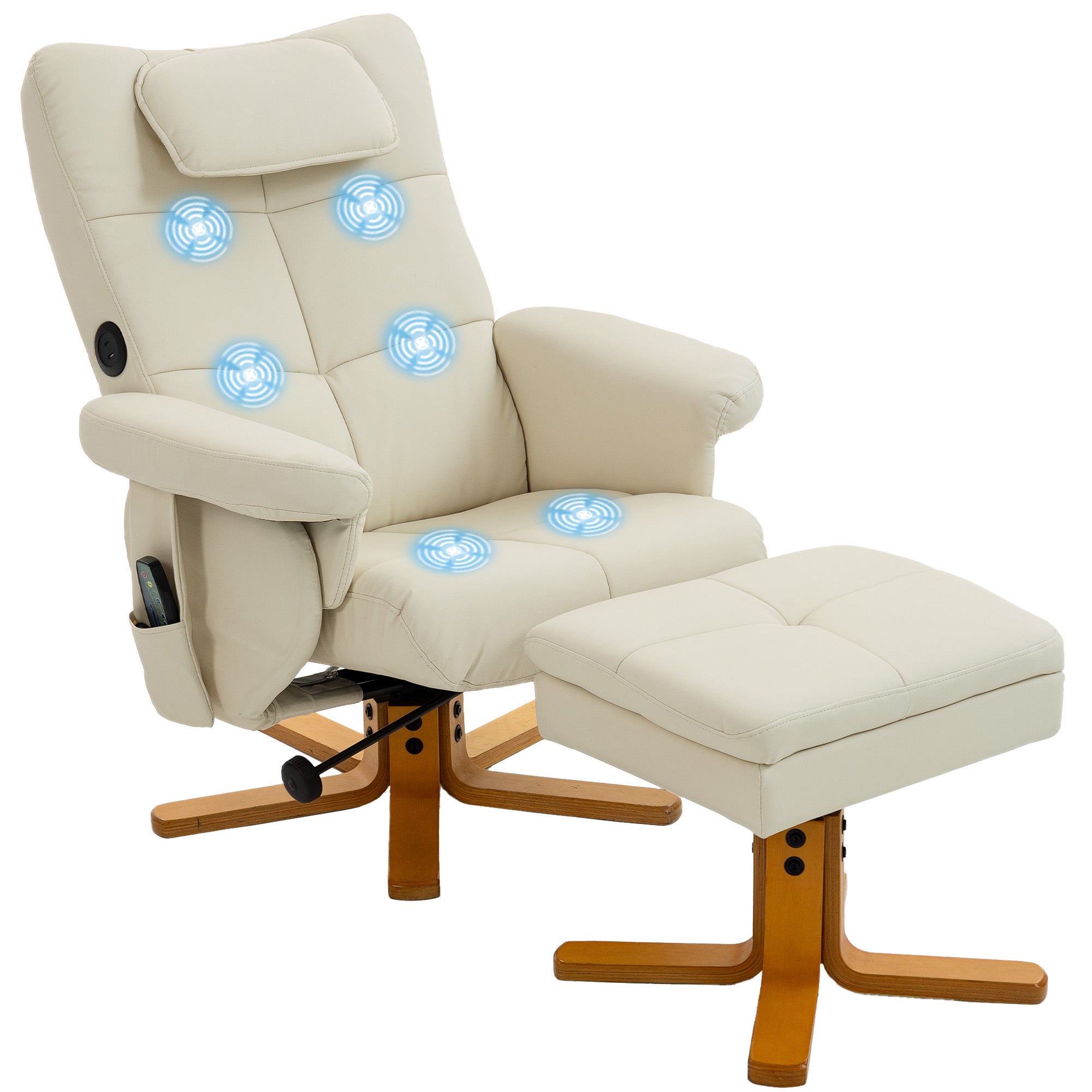 Fauteuil relax électrique massant et chauffant, fauteuil inclinable Fauteuil relax électrique massant et chauffant, fauteuil inclinable