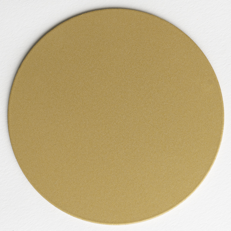 Lot de 2 pieds d'angle DECO-GEM pour table haute en acier finition époxy doré à vis-étau, H.75 cm - 2