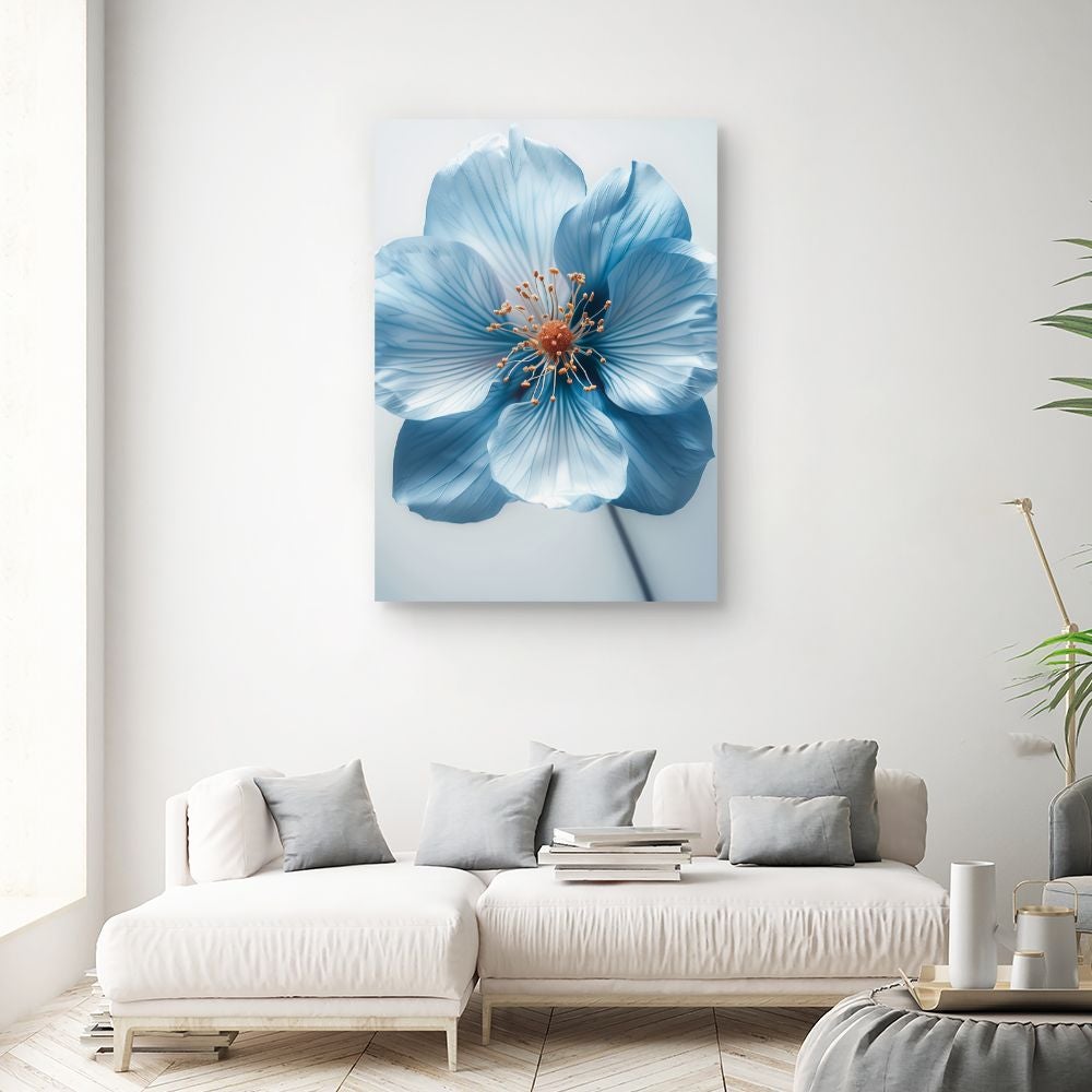 Toile murale Fleur lumineuse / 100x140cm / Fabriqué en France / Décoration murale / DADA ART - 2