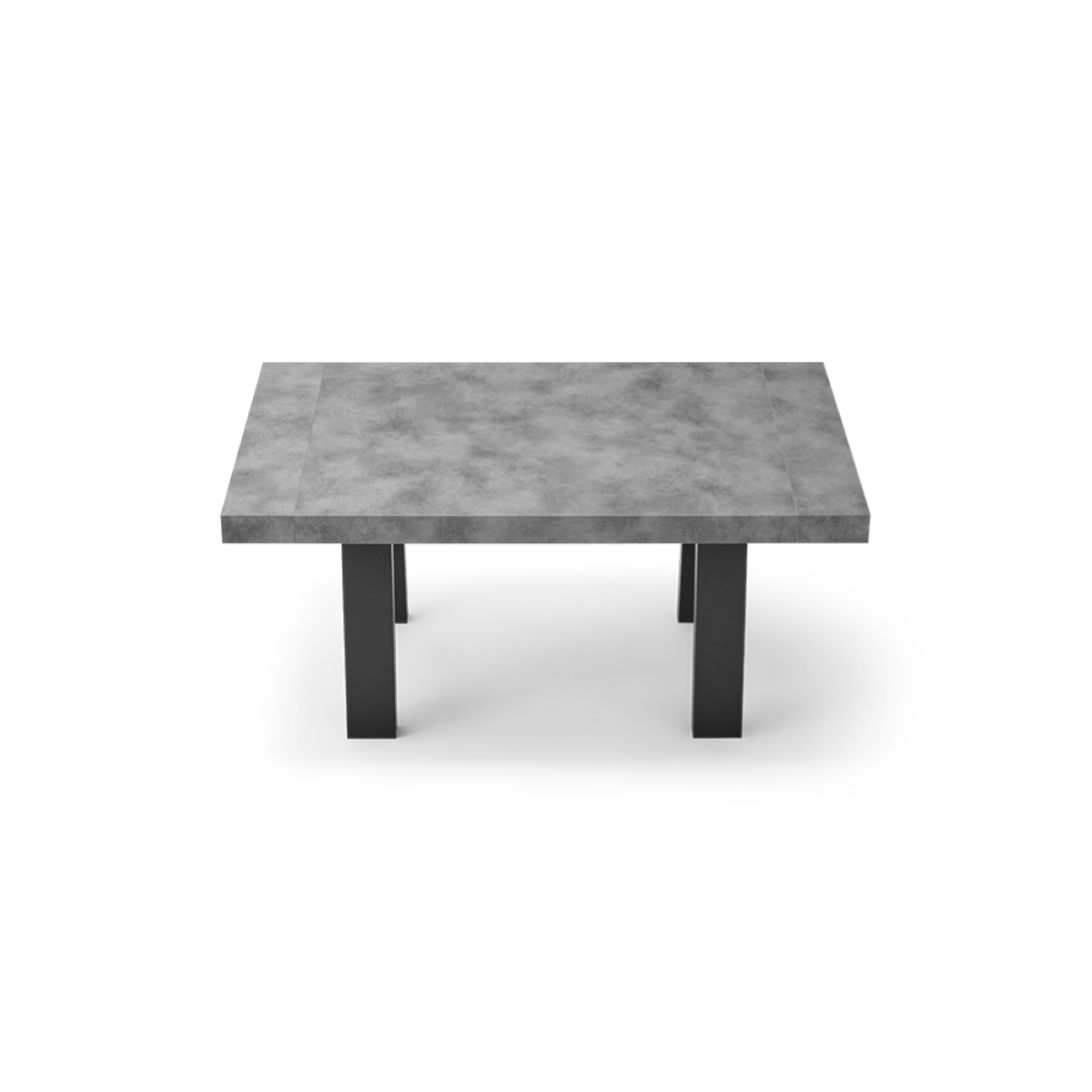 Tavolo soggiorno allungabile 260 cm piano in laminato DIVO Cemento - 3