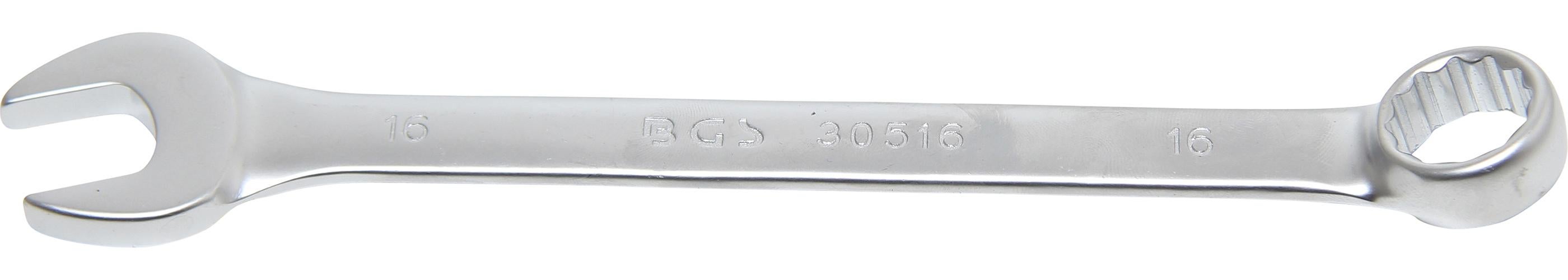 Klucz płasko-oczkowy BGS SW 16 mm - 30516