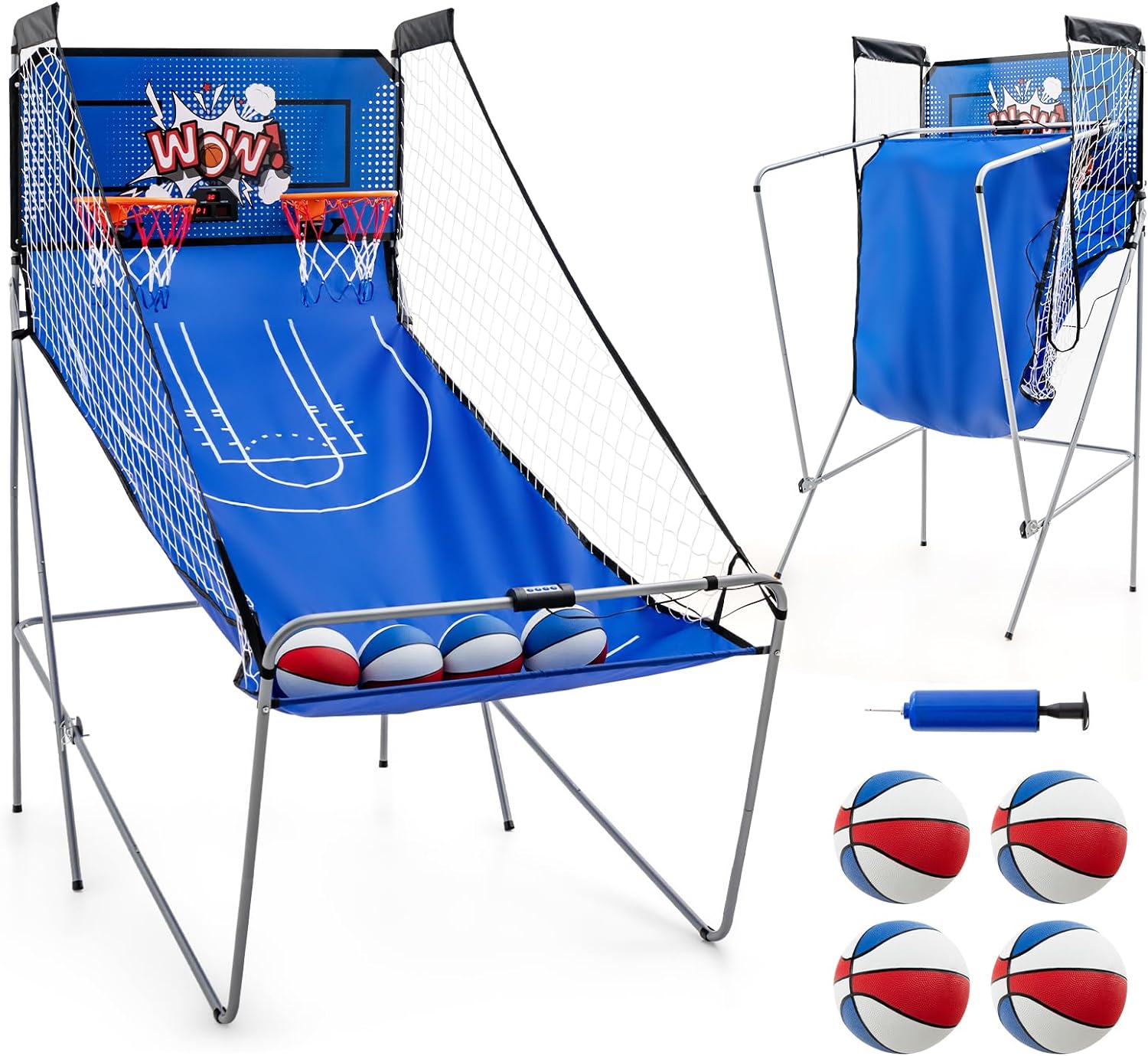 ESTINK Jeu de basket-ball de doigt 2pcs Jeu de Tir de Basket‑ball de ESTINK Jeu de basket-ball de doigt 2pcs Jeu de Tir de Basket‑ball de