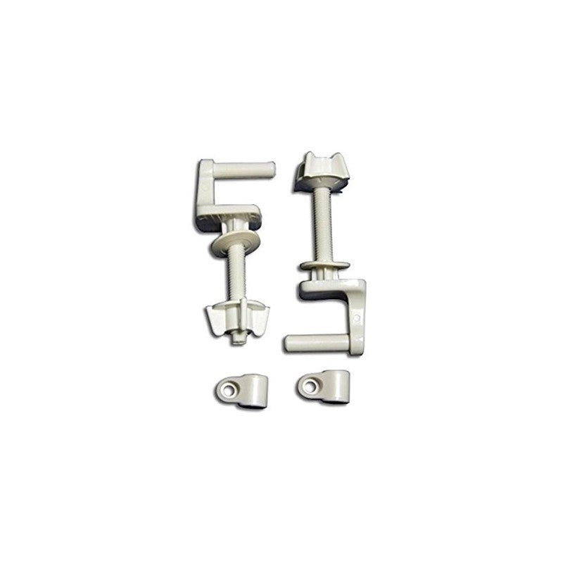 Kit Fissaggio Cerniera Sedile WC Roca – Ricambio Per Modelli Senso E Giralda - 4