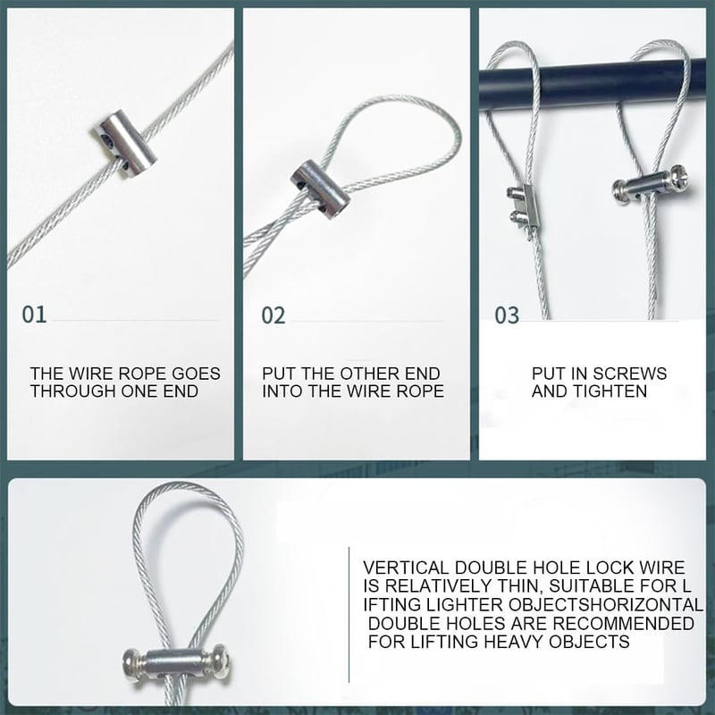 Zacisk kablowy z osłoną zacisku śrubowego, do kabli i przewodów o średnicy od 2 do 3 mm, 10 szt.