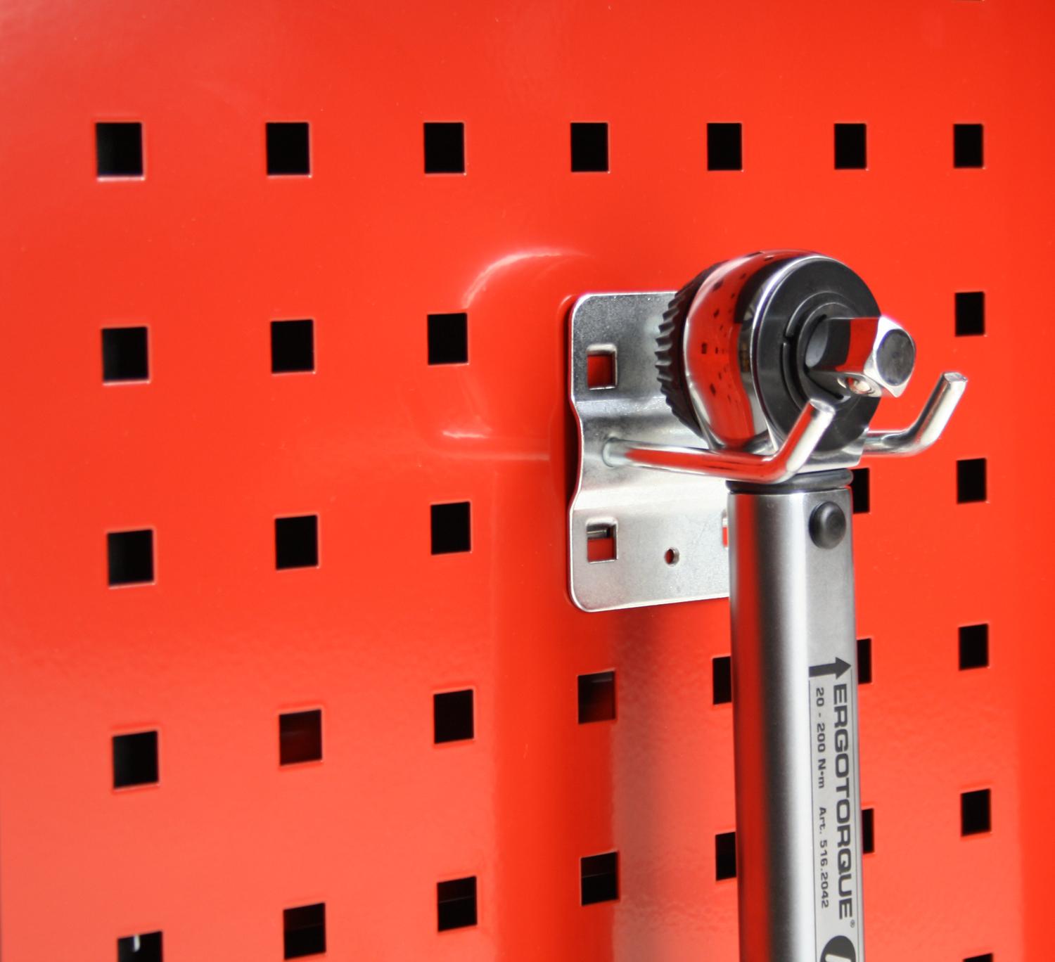 KS TOOLS RACINGline Servante d'atelier NOIR/ROUGE avec 7 tiroirs - 3