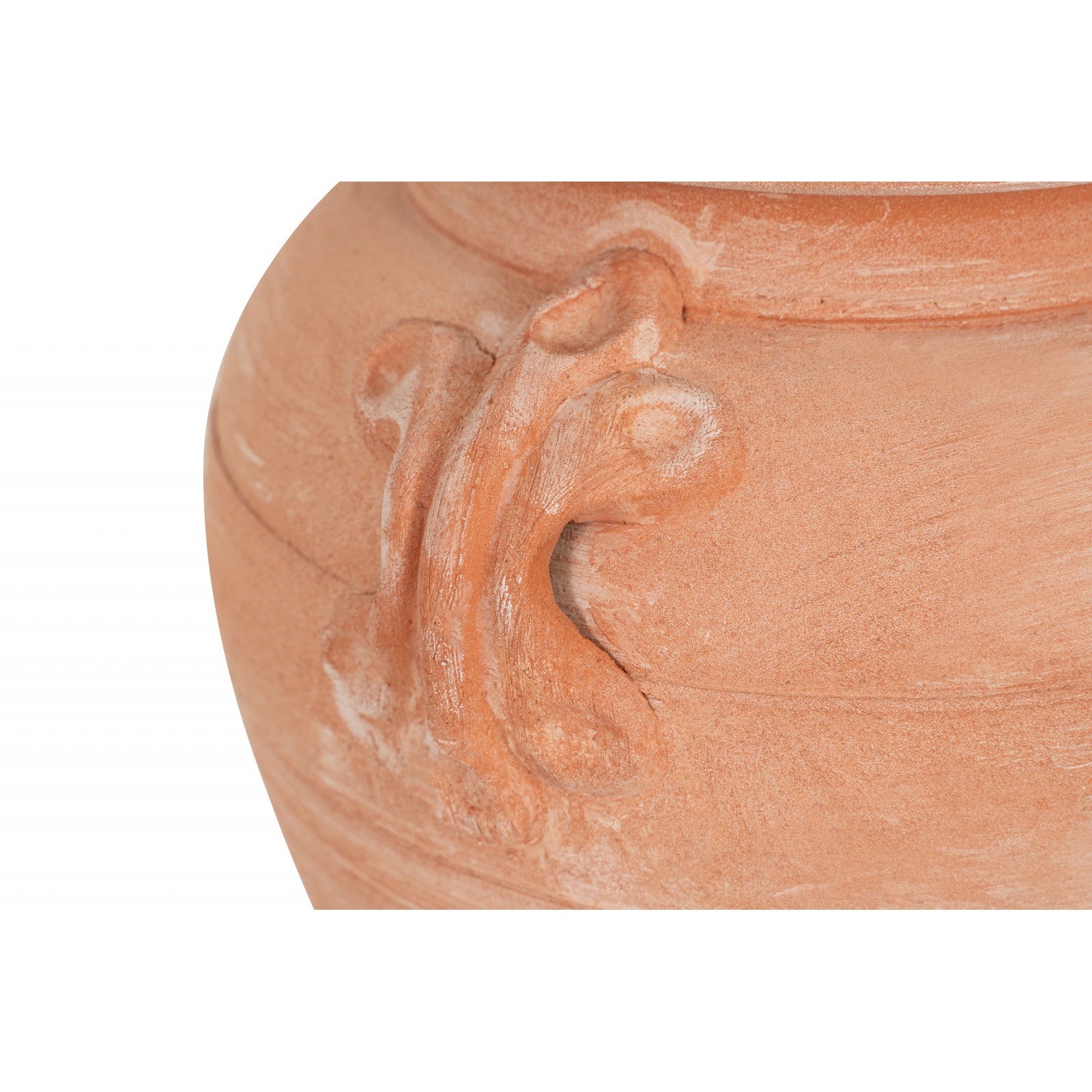 BISCOTTINI Orcino Vaso da giardino in terracotta toscana 28x25x30cm - Vasi Portaombrelli da esterno resistente al gelo - Vaso per ingresso - 6