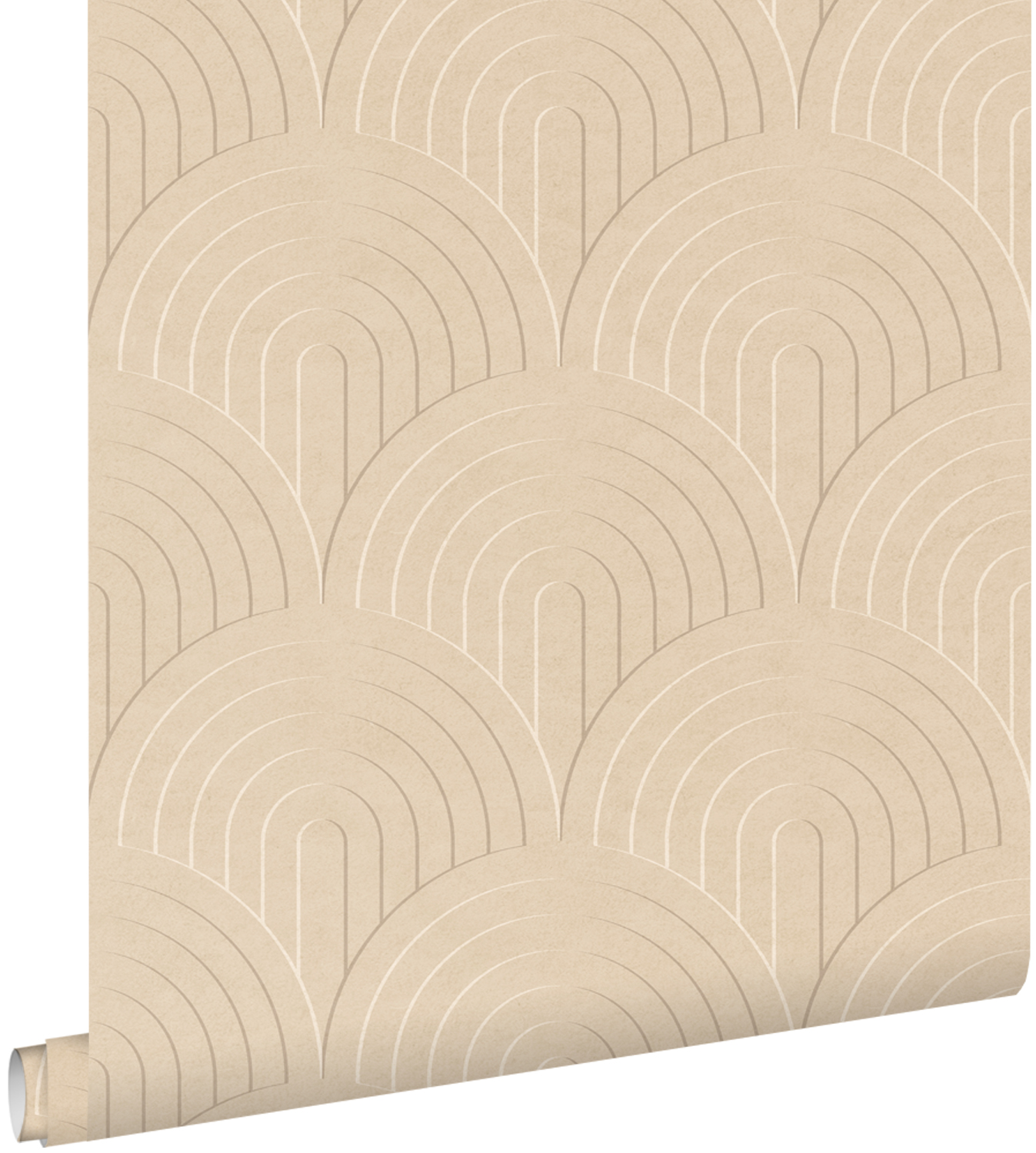 Tapeta Motyw 3D ciepły beż - 50 x 900 cm - ESTAHOME