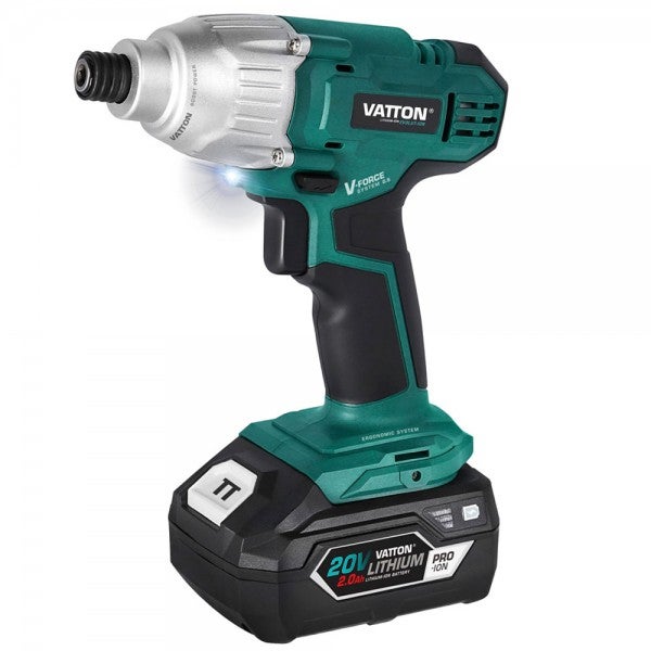 Vatton Atornillador De Impacto Batería 2.0Ah Verde , Leroy Merlin