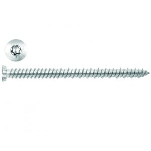 MejaRizon Viti Per Calcestruzzo M10 X 75, 20 Pezzi, Viti Per Calcestruzzo Senza Tasselli, Testa Esagonale, Vite Per Cemento Zincate Con Disco Per Muratura, Cemento, Architettura, Industria - Foto 6