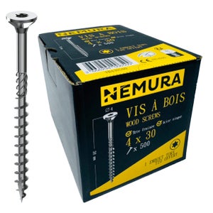 KLIMAS - Viti per legno Torx, set di viti a testa piatta, viti TX KLIMAS - Viti per legno Torx, set di viti a testa piatta, viti TX