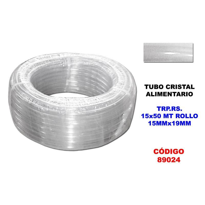 Tuyau Silicone Alimentaire Transparent 15x19 Mm - Longueur 2.5 M, épaisseur 2 Mm, Pour Eau, Air, Huile