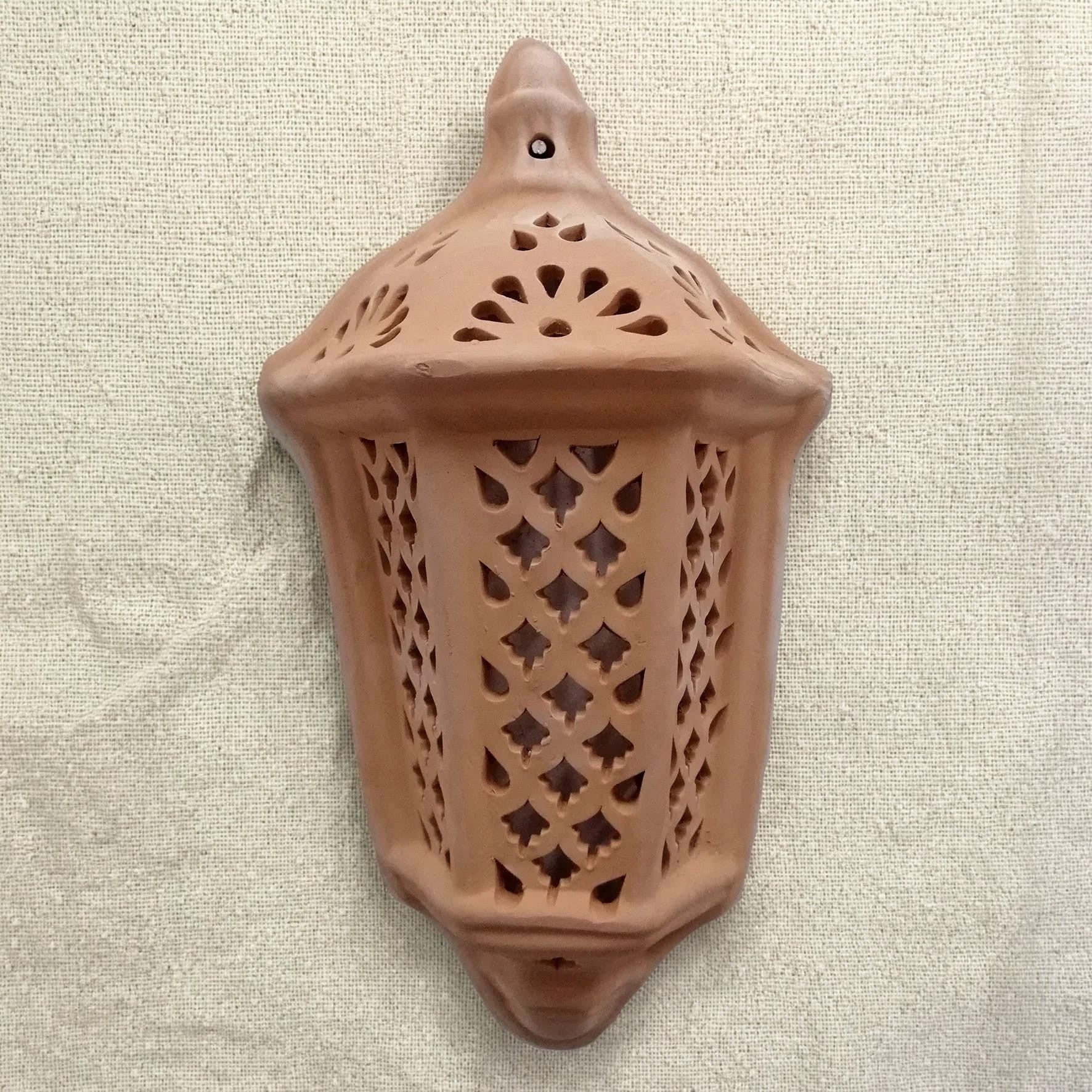 Applique da Parete Esterna in Terracotta Tunisina Fatta a Mano: Illuminazione Unica per Ogni Ambiente 2007210833 | Leroy Merlin