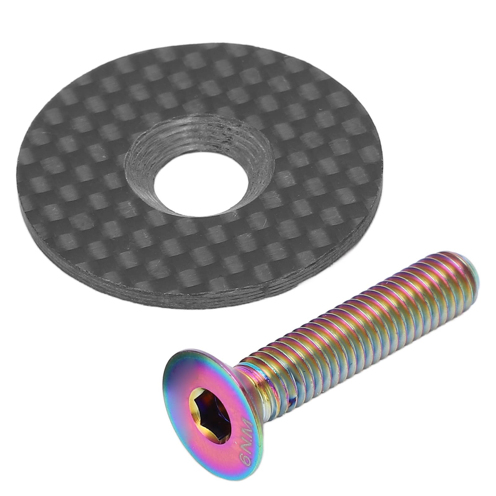 Jeu De Direction (headset) DK Bicycles MPH - 1 1/8" - Roulements Scellés - Capot Doré - Occasion Comme Neuf