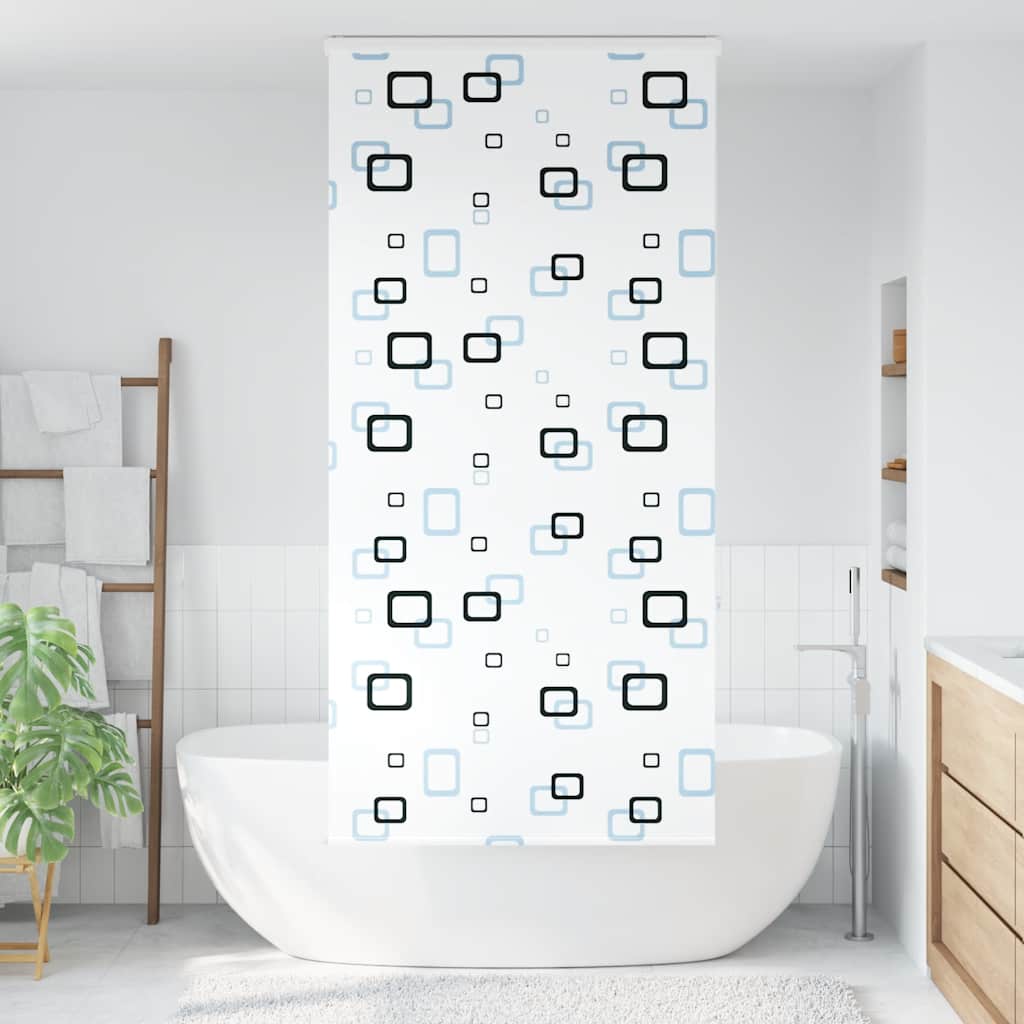 Roleta do kasety prysznicowej, tkanina 90x240 cm, szerokość 86 cm