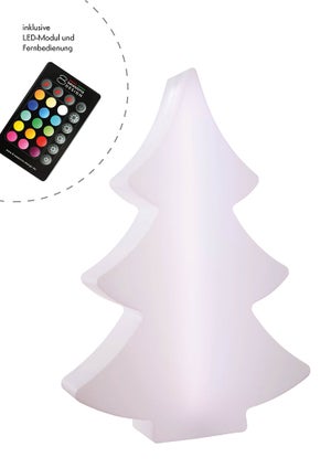 Albero di Natale artificiale sottile preilluminato e palline verdi 240 cm | Leroy Merlin