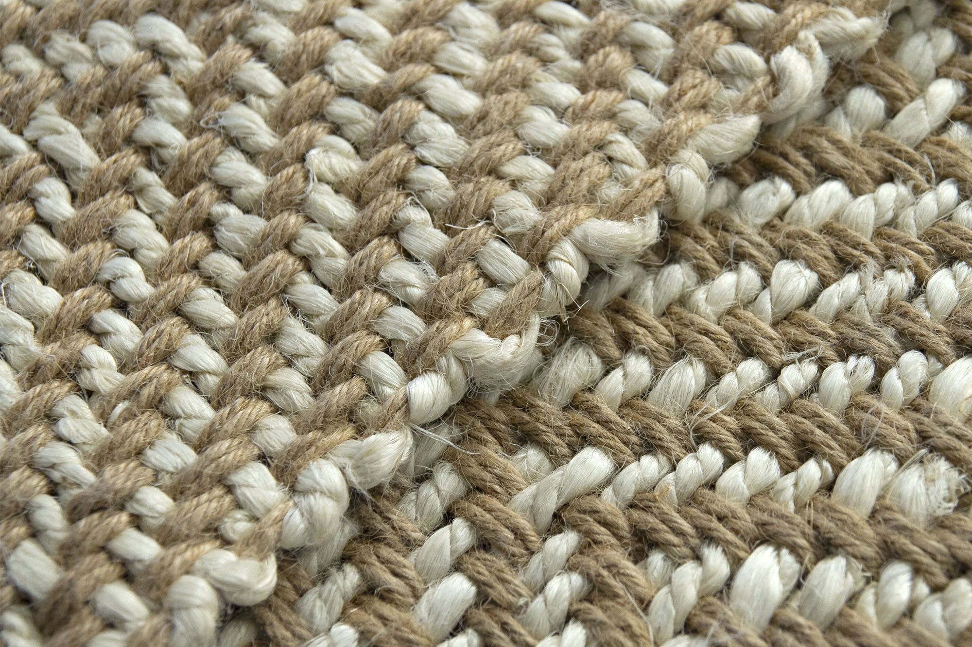 Hamid - Tappeto di Iuta ISTAN BLANC 230X160 - 4