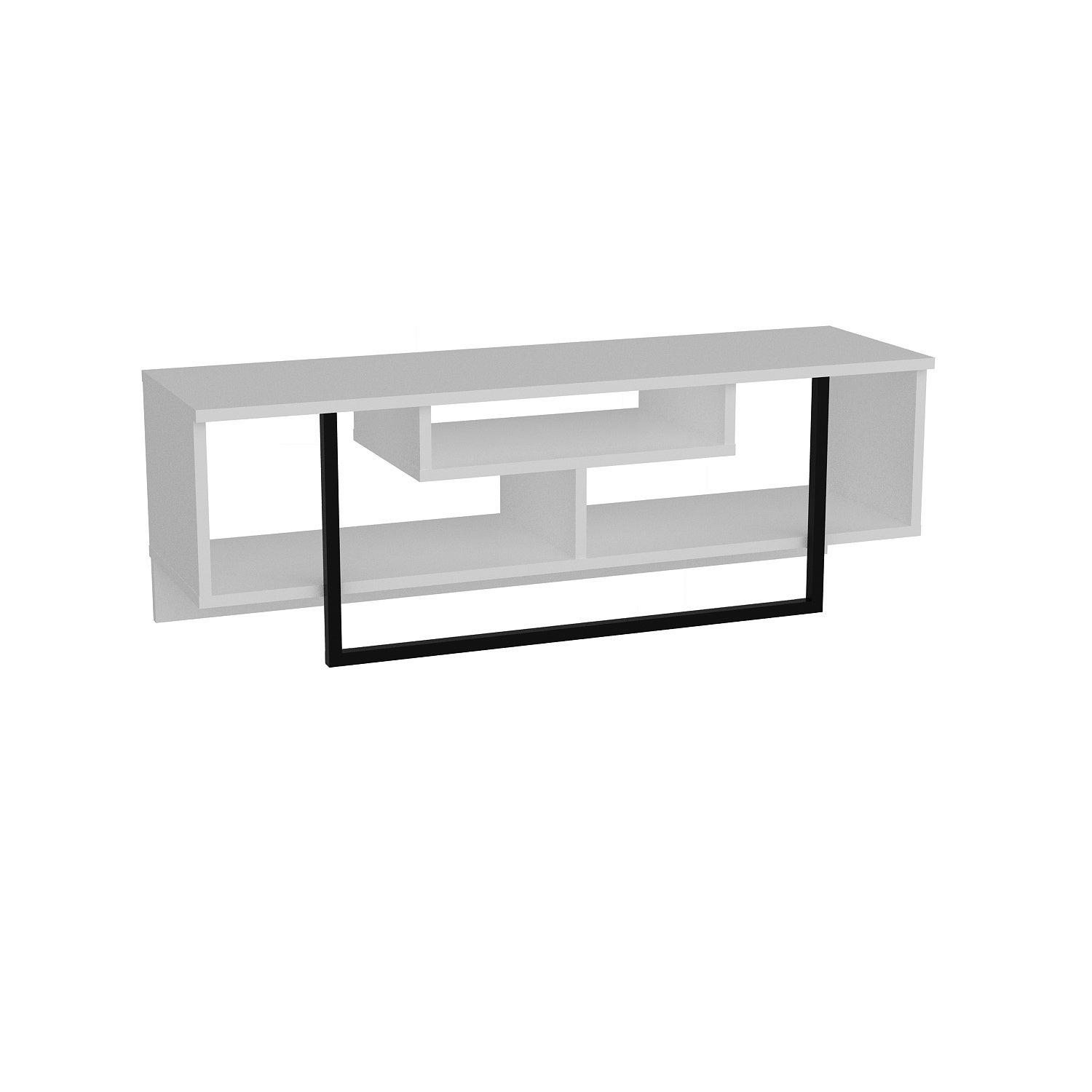 Cages en métal laqué blanc (lot de 2